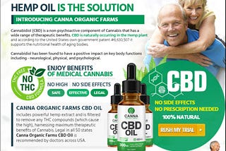 Where To Buy” Canna Organic Farms CBD : 100% Secure, Safe Reviews, Trial, Price and Benefits!