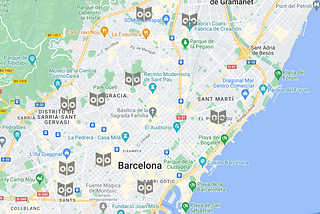 Trabajar en grupo en Barcelona