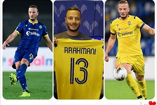 The Kosovo international, Rrahmani has joined Hellas Verona