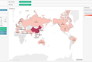 Visualization ข้อมูล COVID-19 ด้วย Tableau Public