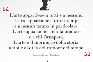 Il rumore del tempo