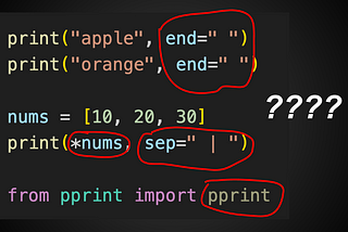 Multiple Levels Of Using print() In Python