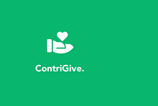 ContriGive. — A space to volunteer for causes.