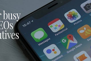 10 Apps for busy Israeli CEOs and Executives