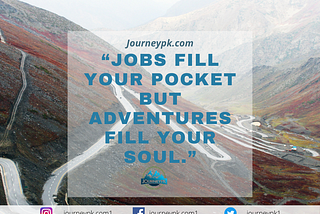 travel quote from Journeypk.com a tour planner platform.