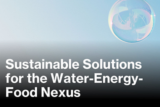 Water-Energy-Food Nexus: Integrated Strategies and Innovations for Sustainable Resource Management