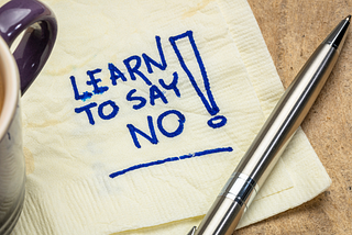 Do you know the 11 Strategies to “Say NO”…