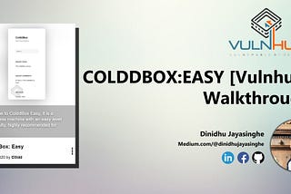 COLDDBOX:EASY [Vulnhub] Walkthrough
