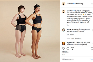 Thinx is winning the content game.