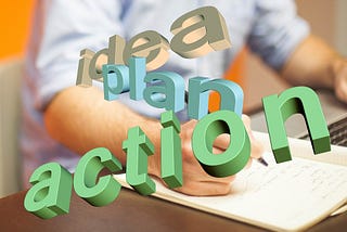 Idea, Plan and Action Words