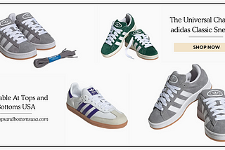 Rediscover the affection you had for classic adidas Samba shoes