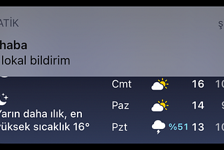 JSON ile Anlık “Local Notification” Göndermek