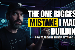 The 3 Biggest Mistakes I Made Building my Best AI System