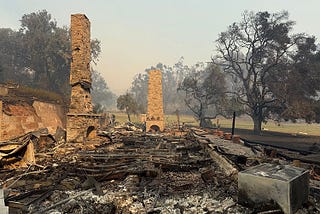 Will Rogers’ former ranch house. Photo taken on Jan. 8, 2025, by California State Parks.