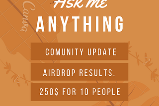Community Update