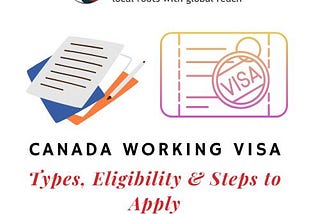 Canada Working Visa: Types, Eligibility & Steps to Apply