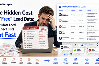 The Hidden Cost of “Free” Lead Data: Why Most Local Prospect Lists Rot Fast
