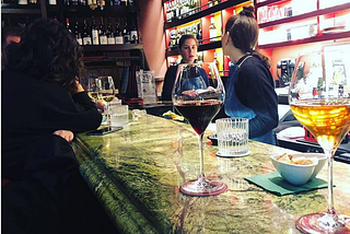 Heteroclito wine bar in Athens