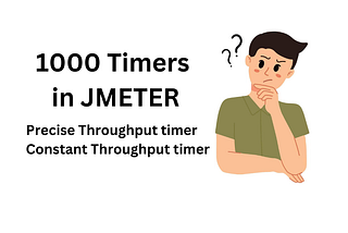 1000 timers in Jmeter, which one should I use it ? Precise.. Constant..