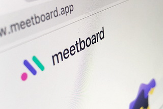 A personal project case study : Meetboard