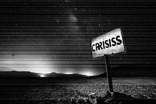 Land of perpetual crisis. (Generated in Adobe Firefly)