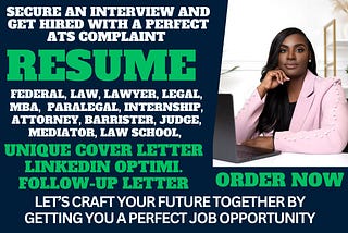 I will craft federal resume for usajobs, ksa, legal, law, MBA, barrister attorney