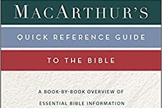 PDF © FULL BOOK © ‘’MacArthur’s Quick Reference Guide to the Bible: A Book-By-Book Overview of Essential Bible Information’’ EPUB [pdf books free]