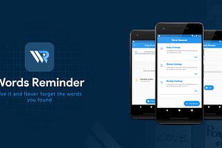 Are you interested in my new app Word Reminder?