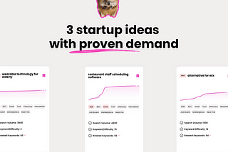3 startup ideas people are actually searching for