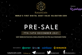 The much awaited moment is here. Pre-Sale of RTN Begins in 15 days.