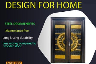 metal door design for home