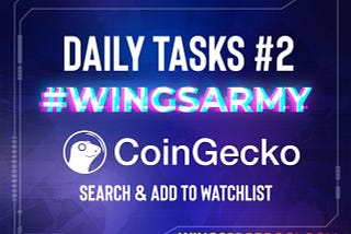 Greetings Wings Army!
