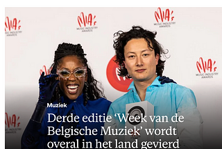 Dit was de derde Week van de Belgische muziek in de pers