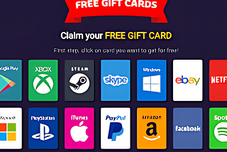 Free Gift Card Giveway 2024