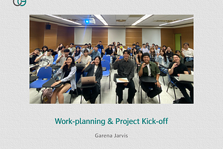 【 113 社課回顧 (一)｜ Work-planning & Project Kick-off 】