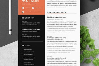 Business Analyst Resume Template