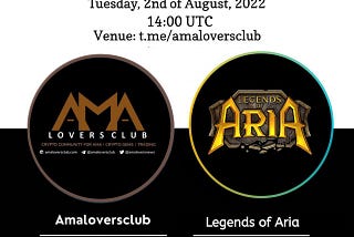 Recapitulation of Legends Of Aria PROJECT AMA event held at AMA LOVERS CLUB.