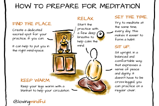 This is how you should prepare for sitting meditation practice