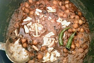 Channa masala and lachha paratha- Weekend craving satisfied