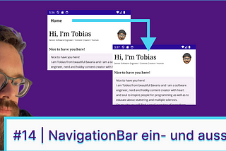 #14 | NavigationBar pro Page in .NET MAUI ein- und ausschalten