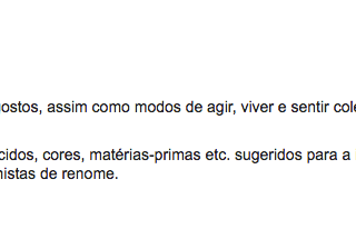Mercado de moda, uma coisa é certa se não mudarmos, seremos todos perdedores.