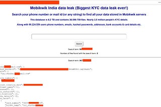 Timeline of Orphan/Unclaimed data of 10 Crore Indian Card Holder Including KYC