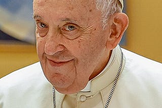 Portrait photo of Pope Francis.