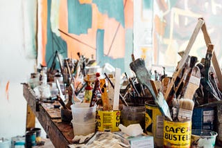 a paint workshop