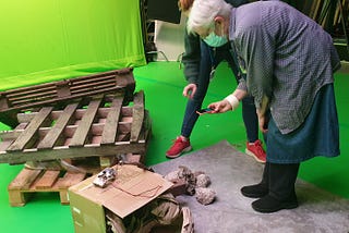 What are some of the Challenges to a Production Designer working in a VP over traditional film/TV?