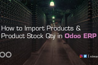odoo ERP stock import