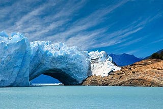 Through a Glacier