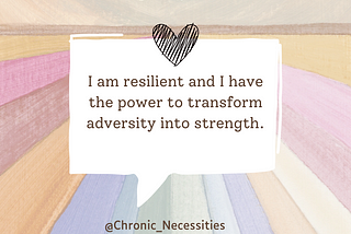 Think of resilience as this inner core of strength, not something that’s there from birth, but…