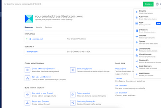 How to Add Domain Name on DigitalOcean