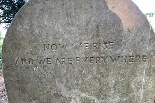 Now we rise, and we are everywhere